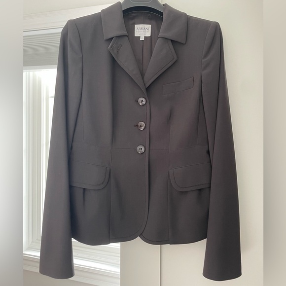 Vintage 90s Armani Blazer - Size 6 - Picture 1 of 3